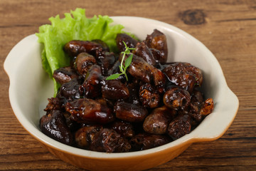 Chicken hearts