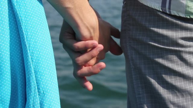 family touches, arms and gestures