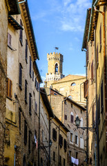 old town of volterra - italy