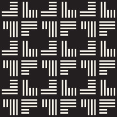 Seamless pattern with stripes. Vector abstract background. Stylish lattice structure