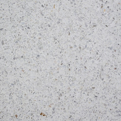 Indoor white grannite floor background.