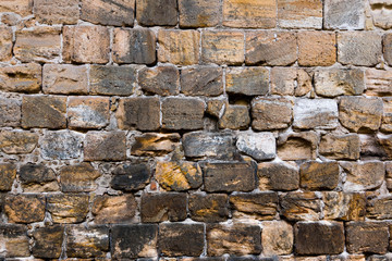Textur: Steinmauer