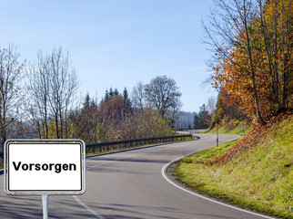 Vorsorgen