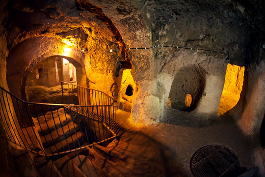 Underground City In Turkey