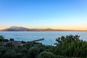 Sirmione Aussicht auf Gardasee