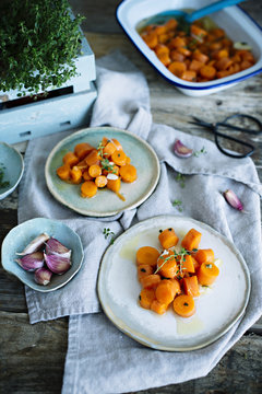Rosemary and carrots