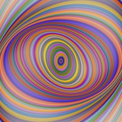 Multicolored ellipse fractal art background