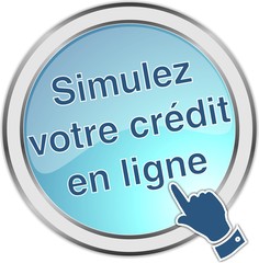 bouton simulez votre crédit en ligne