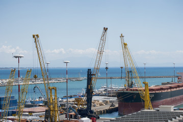 View commercial port