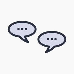 chat line icon