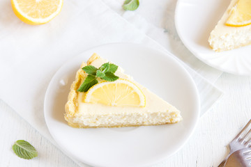lemon cheesecake