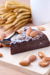 Delicious chocolate cake