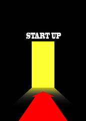 Buisness start up illustration