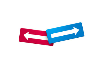 Opposite Direction Arrows