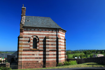 Fototapeta premium Chapelle funéraire à Cosnac.(Corrèze)