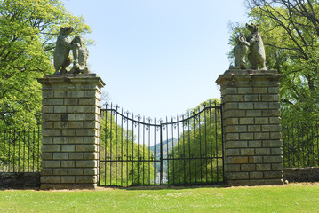 The Bear Gates at Traquair