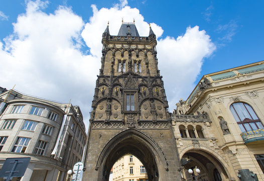 Powder Tower In Prague