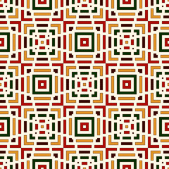 Dashed lines bright abstract background. Seamless pattern with geometric motif. Simple symmetric ornament.