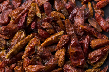 Cayenne chilli background.