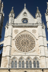 Leon (Spain): cathedral exterior