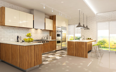 Modern house interior