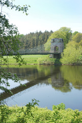 Union Bridge at Horncliffe on river Tweed