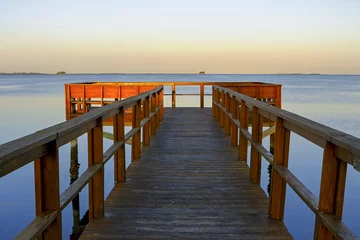 Papier Peint photo autocollant Clearwater Beach, Floride Crystal Beach pier