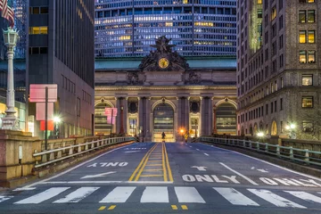  Grand Central Terminal in New York City at night © quietbits