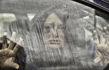 Woman abducted by car