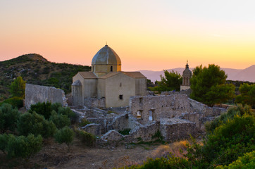 Monastery Panagia Skopiotissa, Zakynthos island, Greece - 145721645