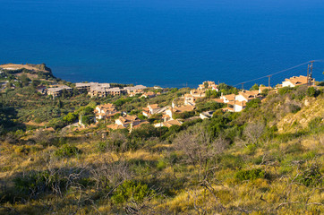 Fototapeta na wymiar Landscape of Zakynthos, Greece