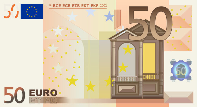 50 Euro vector