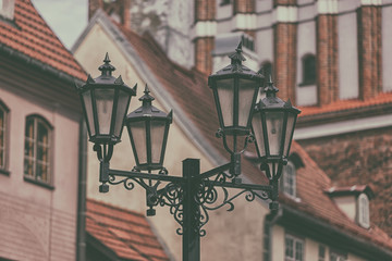 Street lamp in Old Riga