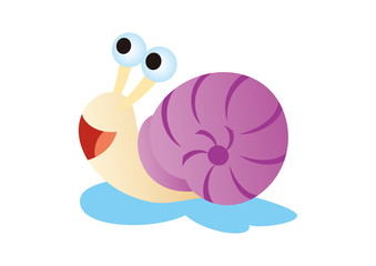 カタツムリ、でんでん虫、カタツムリキャラ