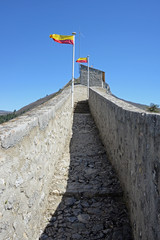Wehrgang der Festung von Sisteron Provence