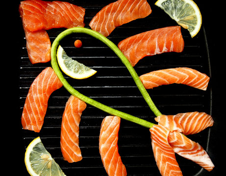 Sliced Salmon