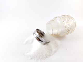 Jar with salt.