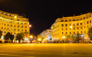 Fototapeta na wymiar Aristotelous Square. Thessaloniki, Greece