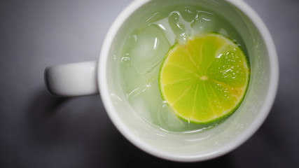 Lime Juice with Ices