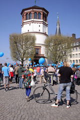 kundgebung auf dem burgplatz