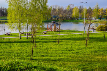 Kolory wiosny nad stawem © Senatorek