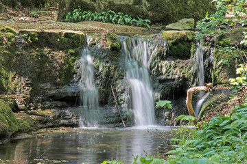 Fototapeta premium Wasserfall, Verenaschlucht, Solothurn, Schweiz 
