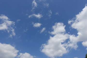 春の青空