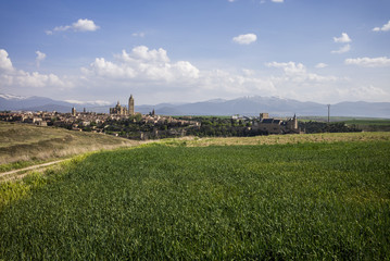 Fototapeta na wymiar Segovia
