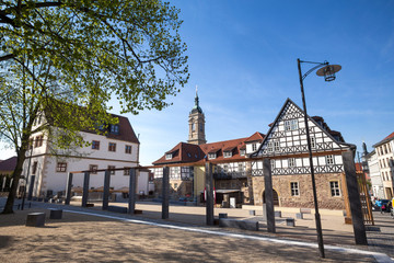 historic city eisenach germany