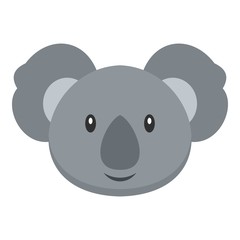 Koala icon isolated