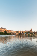 Old bridge in Albi, France