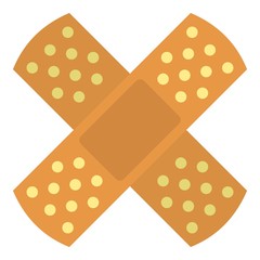 Patch icon isolated
