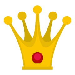 Crown icon isolated