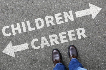 Children child kids career success job work business concept